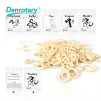Autres consommables médicaux Orthodontie Elastiques en TPU Elastomère Appareils dentaires Elastiques en caoutchouc Elastiques dentaires