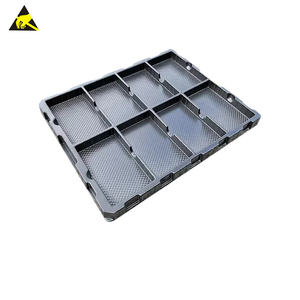 <span class=keywords><strong>Berserk</strong></span> Safe Container Case Cubo de polvo Esd Box Pcb Bandejas de plástico para piezas - Product Image 5