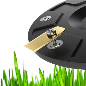 Lame de tondeuse robotisée en acier inoxydable 35*18*0.9mm compatible avec les lames de robot tondeuse Segway Navimow, lames ECOVACS Goat - Product Image 4