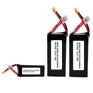 Batería Lipo para Dron FPV, 6S 22.2V 9000/9500/10000mAh 100C, para Dron FPV UAV - Product Image 1