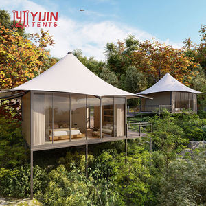 เต็นท์โรงแรมพาวิลเลียน PVDF รีสอร์ทหรูหราพร้อมห้องน้ำในตัว - Product Image 3