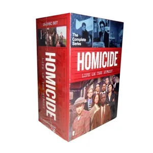 Homicide Life on the Street The Compete Series Boxset 35Discs Factory Wholesale DVD Movies TV Series Cartoon Region 1/Region 2