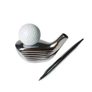מיני צעצוע מתנה למזכרת מועדון גולף ראש סט שולחן העבודה קישוט