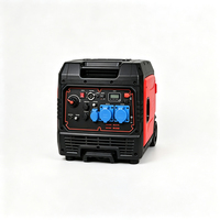 Générateur d'urgence silencieux à essence 6,2 kW CC 230 V, double démarrage, moteur sans balais tout cuivre, pour chantiers extérieurs, OEM