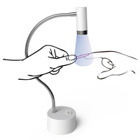 2023 Schnur lose UV/LED-Nagel lampe Professional Smart Neueste Tisch lampe Flash Cure Touch Light Wiederauf ladbarer Poliert rockner für Nägel