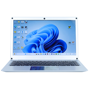 Ordinateur portable de bureau Rebekah Factory 14 pouces, processeur Celeron J3355 double cœur, écran 1080p, ordinateur portable professionnel, 8 Go de RAM <span class=keywords><strong>et</strong></span> 256 Go de SSD, ordinateur portable fin pour la maison - Product Image 1