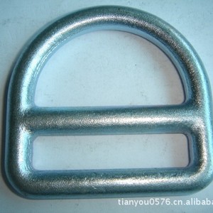 D Ring Buckle 62mm Width 60mm Height Carbon Steel For Belts Connect Use Model GM15 - Product Image 2