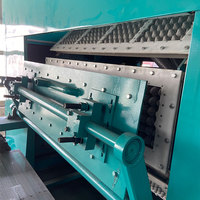 Machine entièrement automatique de plateau d'oeufs plat d'oeufs ligne de production de carton équipement plateau d'oeufs faisant la machine