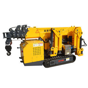 חם מכירה <span class=keywords><strong>3</strong></span> טון מיני בנייה עכביש הידראולי מנוף ציוד הרמת גחלים קרורים - Product Image 1