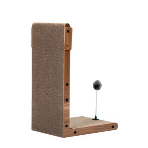 Indoor Cat Scratching Board für kleine bis große Katzen, Cat <span class=keywords><strong>Scratcher</strong></span> mit Wellpappe überzug, Cat Scratching Pad - Product Image 1