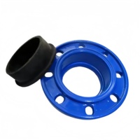 Adaptateur à bride contrainte DN150 en fonte ductile FH Factory, raccord rapide pour conduites d'eau et raccords de tuyaux HDPE PVC