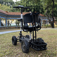 Scooter électrique de golf portable de 13 pouces, adaptable à tous les terrains, scooter électrique de golf pour activités de plein air