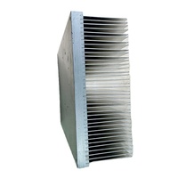 Radiateur en aluminium à ailettes découpées, prix d'usine, extrusion d'aluminium avec services de pliage, de découpe et de soudage