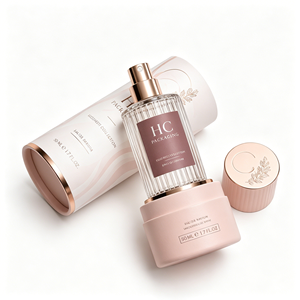 Caja de Flores Redonda de Cartón Rígido con Lámina Dorada Negra Personalizada para Ramo de Rosas Premium, Empaque de Regalo con Logotipo Personalizado - Product Image 1