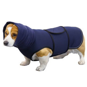 <span class=keywords><strong>Chaleco</strong></span> con capucha <span class=keywords><strong>para</strong></span> <span class=keywords><strong>perros</strong></span> pequeños y medianos, transpirable, <span class=keywords><strong>para</strong></span> apoyo <span class=keywords><strong>emocional</strong></span>, <span class=keywords><strong>para</strong></span> las cuatro estaciones, azul oscuro, verde militar - Product Image 2