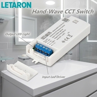 Contrôleur de capteur LED pour miroir de salle de bain avec fonction anti-buée, à commande par infrarouge, à détection de mouvement manuel, variateur CCT, garantie CE RoHS 30000H