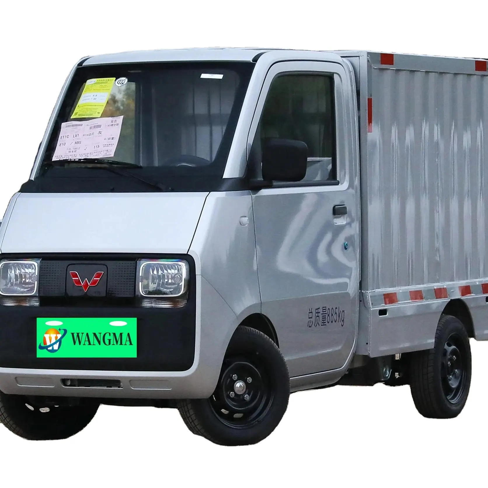 2023 Wuling E10 pratik model yeni enerji saf elektrik kamyonet 2 kapılar 1 koltuk mikro kamyon yeni ve araba kullanılan