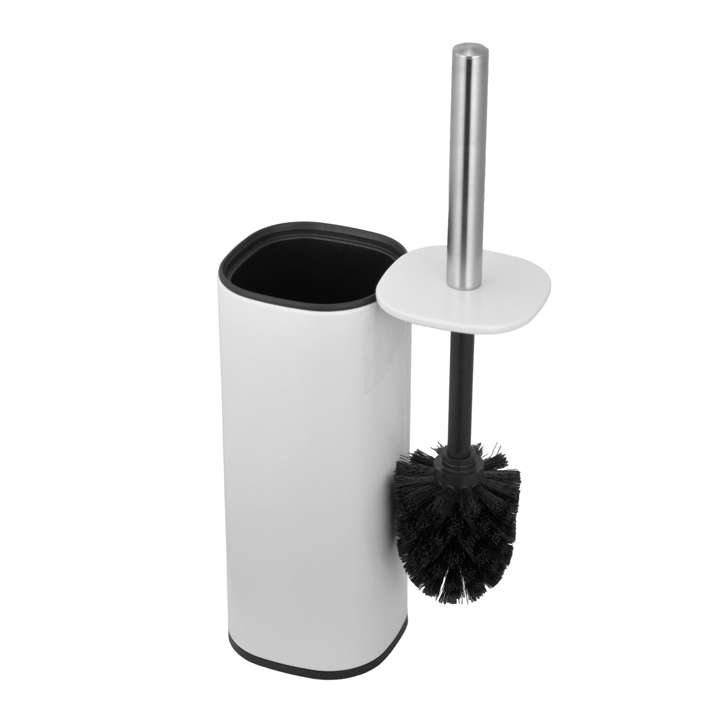 Custom Household Bathroom Cleaning Stainless Steel Toilet Brush With Holder · image 4