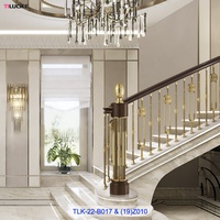 Balustrade d'escalier de Style moderne, Balustrade décorative en laiton Antique pour escalier ou balcon