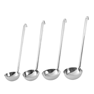 Bán Buôn Thép Không Gỉ Dài Phục Vụ Súp Múc Với Móc Trung Quốc Kim Loại Súp Phụ Kiện - Product Image 2