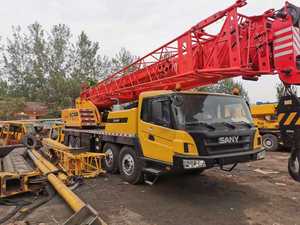 Grue sur camion Sany d'occasion de 50 tonnes, bien entretenue, à flèche longue, haute hauteur de levage, idéale pour les travaux d'ingénierie - Product Image 3