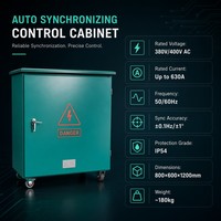 Boîtier de distribution à synchronisation parallèle professionnelle 100A-630A 10ms pour centrale électrique industrielle hors réseau