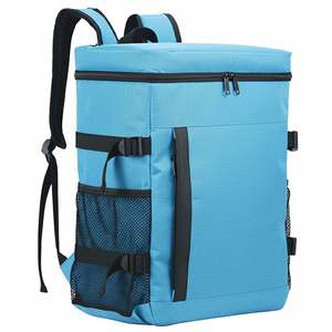 OEM Custom Fashion Insulated 25L <b>Backpack</b> <b>Cooler</b> Bag 600D Oxford Waterproof Large Capacity Outdoor Camping Lunch - Product Image 1