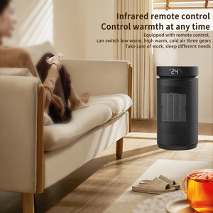 Máy sưởi và bếp nấu đa năng di động chuyên nghiệp 2000W, điều khiển từ xa, dùng điện, làm ấm nhà mùa đông - Product Image 5