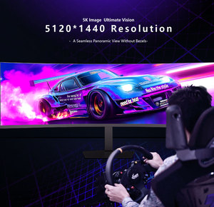 Moniteur de jeu incurvé de 49 pouces, <span class=keywords><strong>écran</strong></span> LCD VA 144 Hz pour <span class=keywords><strong>PC</strong></span> de jeu, moniteur de bureau OEM ODM - Product Image 2