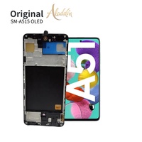 Nouvel Écran OLED Original Service Pack A515 pour Téléphone Mobile Samsung Galaxy A51 4G – Pièce de Rechange LCD avec Châssis