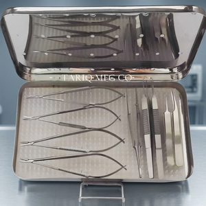 Nouvel arrivage : Kit de micro-chirurgie manuel en acier inoxydable durable – Instruments chirurgicaux métalliques - Product Image 3