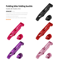 Boucle de verrouillage rapide ENLEE en alliage d'aluminium à trois volets pour vélo pliant Dahon Windgoo Mid-Lock