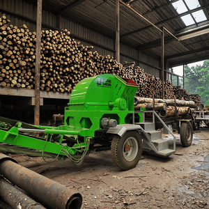 Nouveau broyeur de bois multifonctionnel et broyeur de racines outil de recyclage industriel avec moteur et roulement pour le défrichage - Product Image 1