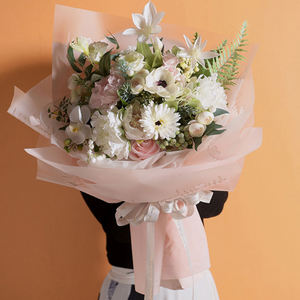 <span class=keywords><strong>Heartbeat</strong></span> fleurs fraîches matériaux d'emballage étanche <span class=keywords><strong>Film</strong></span> mat papier spécial pour magasin de fleurs emballage nouveau emballage cadeau - Product Image 3