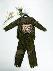 2025 enfants monstre vivant mort sanglant squelette monstre marais Zombie Halloween tenue enfants pourri au cœur Bug Zombie Costume - Product Image 6