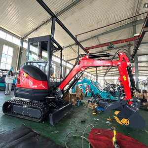 FREE SHIPPING 3.5 Ton Mini Crawler Excavator With Pilot Control Expandable CE EPA Track Compact Digger <b>Maximize</b> Your Operational - Product Image 2