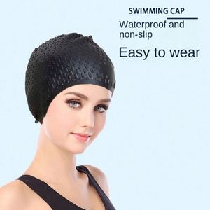 Custom Logo Premium Silicone Swimming Cap Keeps Hairstyle Intact, Comfortable Fit for All Hair Types Promotions <b>Gifts</b> - Product Image 4