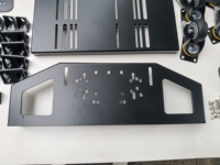 Profilé en aluminium 4080 pour simulateur de conduite, volant, chaise de simulation de course, châssis de simulation, cockpit de simulation de course DIY (sans support de siège)