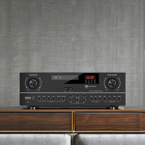 โปรเซสเซอร์เสียงไฮไฟแบบคู่ระดับมืออาชีพ ระบบคาราโอเกะ KTV โปรเซสเซอร์เสียงดิจิตอล Dsp ในตัว กำลังขับ 150W/250W/350/450W - Product Image 2