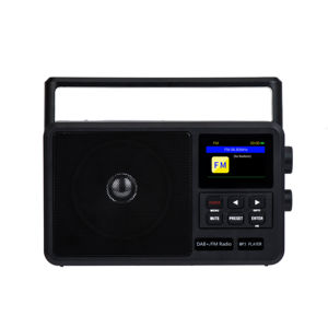 วิทยุพกพา DAB+ FM พร้อมจอ LCD สี รองรับบลูทูธ เล่น MP3 ได้ มีลำโพงในตัว พร้อมหูหิ้ว สำหรับใช้ในบ้าน - Product Image 5