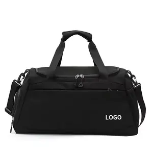 Custom Travel Luggage Duffle Bag Weekender Overnight Bag Women Large Gym Bag With Shoe Compartment Wet Pocket