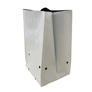 Bolsa de plantación perforada de polietileno <span class=keywords><strong>PE</strong></span> de 1 galón, bolsas de plástico para cultivo de flores de vivero con protección UV - Product Image 4