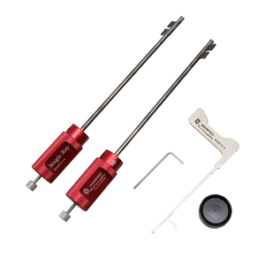 Kale 4 + 4 đôi Bit Ổ Khóa Key Decoder Master Key Lock Pick Tool Opener thợ khóa công cụ an toàn ma thuật Key - Product Image 1