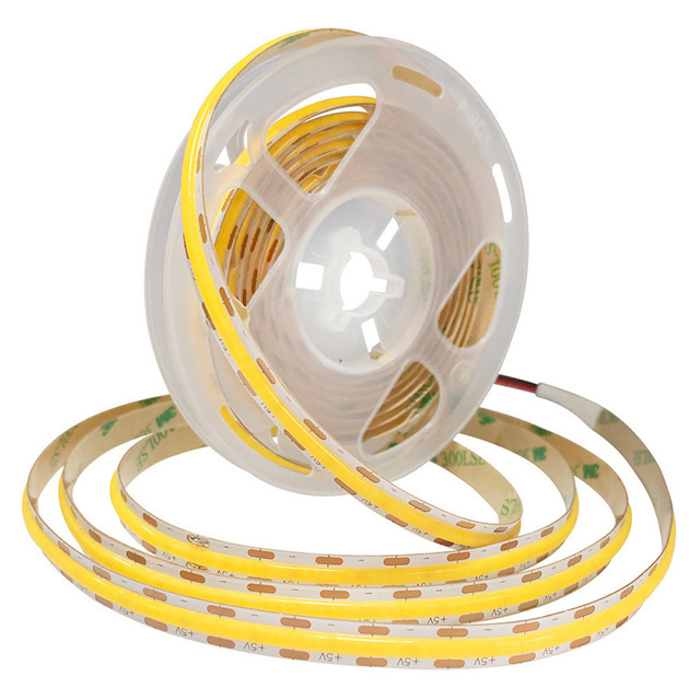 Mini Free Cut 320Leds/M 528Leds/M 7W/13W Cut Anywhere Place 12V 24V Cob Led Strip Lights