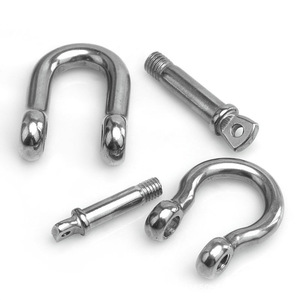 Cùm thép không gỉ hình chữ D <span class=keywords><strong>304</strong></span> lý tưởng cho xây dựng và vận chuyển - Product Image 5