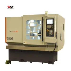 Trung Quốc Ngang CNC Máy Tiện Máy Phay Kết Hợp CAK6130HB Kim Loại Phẳng Giường CNC Máy Tiện