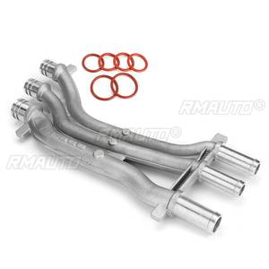 Pour Porsche Cayenne 955 2003-2006, cylindrée 4.5 V8, tuyau de refroidissement de voiture, tuyau d'eau de refroidissement en aluminium - Product Image 3