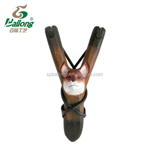 Lance-pierre en bois sculpté à la main pour enfants, modèle <span class=keywords><strong>Bailong</strong></span> BL, design personnalisé, vente chaude d'usine, pour le tir en extérieur - Product Image 4