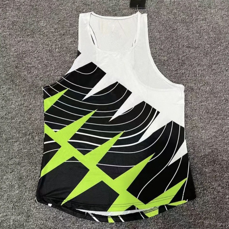 Fishbone green black vest