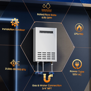 Home 16 18 <span class=keywords><strong>20</strong></span> <span class=keywords><strong>Litros</strong></span> Caldera <span class=keywords><strong>de</strong></span> temperatura constante Calentadores <span class=keywords><strong>de</strong></span> agua caliente <span class=keywords><strong>de</strong></span> <span class=keywords><strong>gas</strong></span> propano líquido sin tanque para exteriores Geyser - Product Image 3